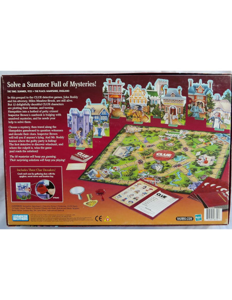 Juego de Mesa Clue Mysteries Hasbro - 50 Casos para Resolver Juego de Mesa Clue Mysteries Hasbro - 50 Casos para Resolver
