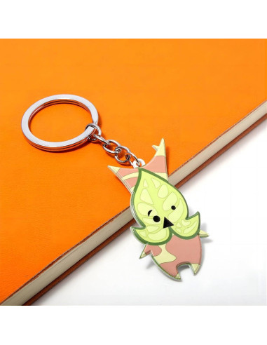 Llavero Korok Zelda Songchangjewelry 6cm Amarillo Anime