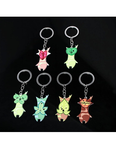 Llavero Korok Zelda Songchangjewelry 6cm Amarillo Anime