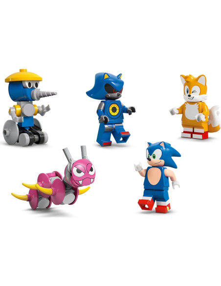 LEGO Sonic The Hedgehog Camión de Mando 77006 - 5 Figuras LEGO Sonic The Hedgehog Camión de Mando 77006 - 5 Figuras