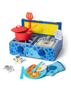 Juego de Cocina de Madera Melissa & Doug Pistas de Blue 42 Piezas