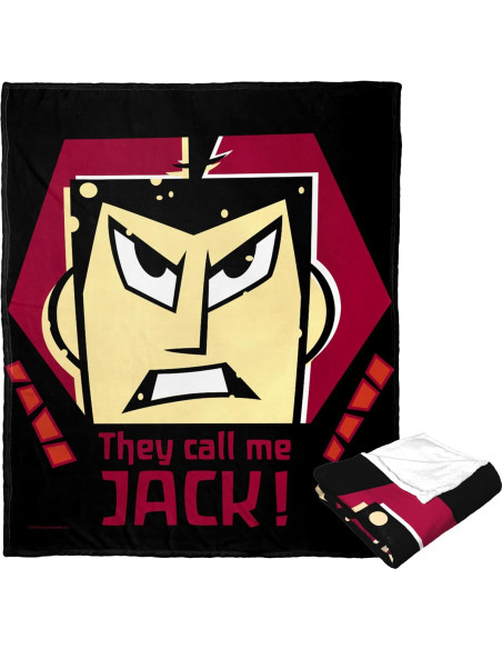 Manta de Toque de Seda Northwest Samurai Jack 127x152 cm Manta de Toque de Seda Northwest Samurai Jack 127x152 cm