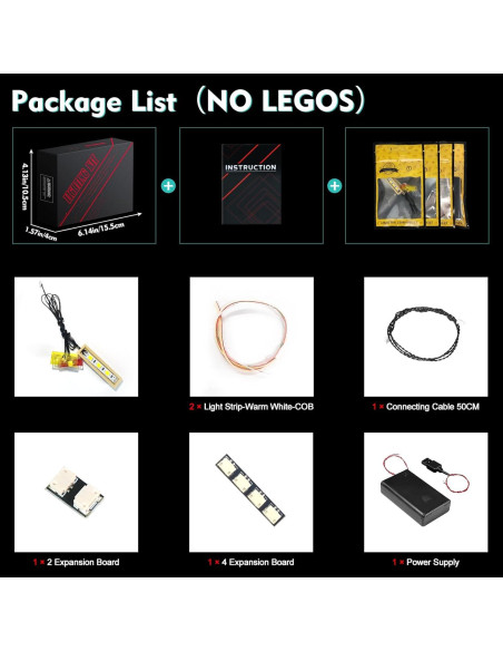 Kit de Luz LED LocoLee para LEGO 43247 Joven Simba El Rey León Kit de Luz LED LocoLee para LEGO 43247 Joven Simba El Rey León