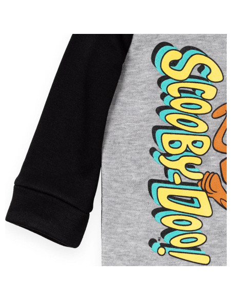 Sudadera con capucha Scooby-Doo para niños - Gris/Negro - 3T Sudadera con capucha Scooby-Doo para niños - Gris/Negro - 3T