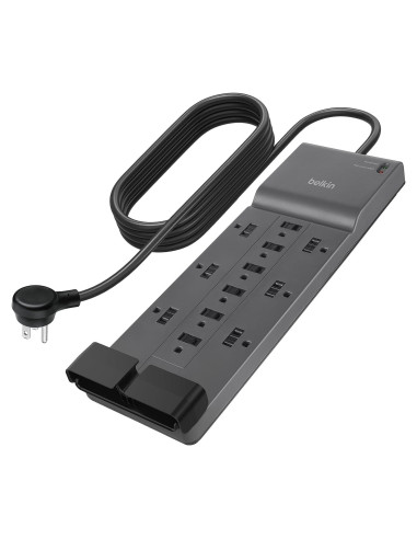 Protector de Sobretensión Belkin 12 Salidas 2.4m 3940 Julios