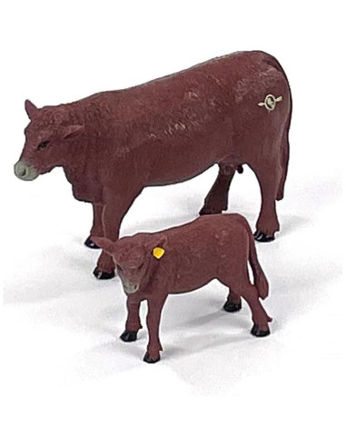Juego de Ganado 8 Piezas Big Country Toys - Pintado a Mano