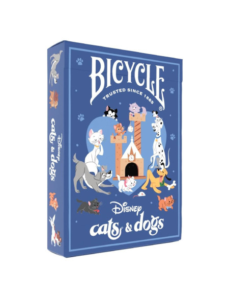 Cartas de Juego Disney Bicycle Gatos y Perros 90.72g Cartas de Juego Disney Bicycle Gatos y Perros 90.72g