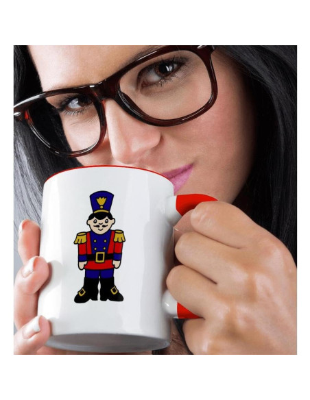Taza de Cerámica 3dRose Soldado de Juguete 15oz Roja Taza de Cerámica 3dRose Soldado de Juguete 15oz Roja