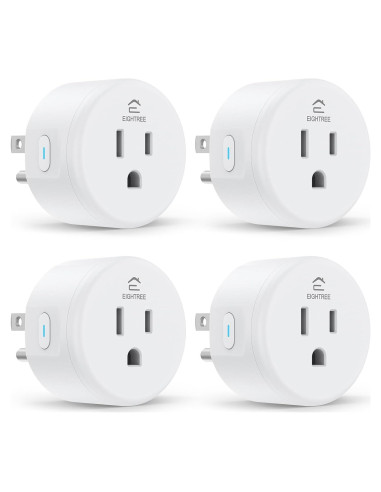 Enchufe Inteligente EIGHTREE WiFi 2.4GHz Control Remoto