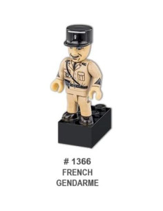 Llavero Militar Cobi Gendarme Francés WWII 5.1 cm 2