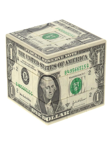 Cubo Mágico 3x3 XINGLETOYS Billete de Dólar Educativo