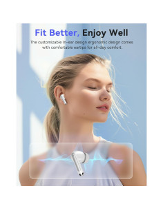 Auriculares Inalámbricos Bluetooth XIAOWTEK S66 50H Batería IPX7 2