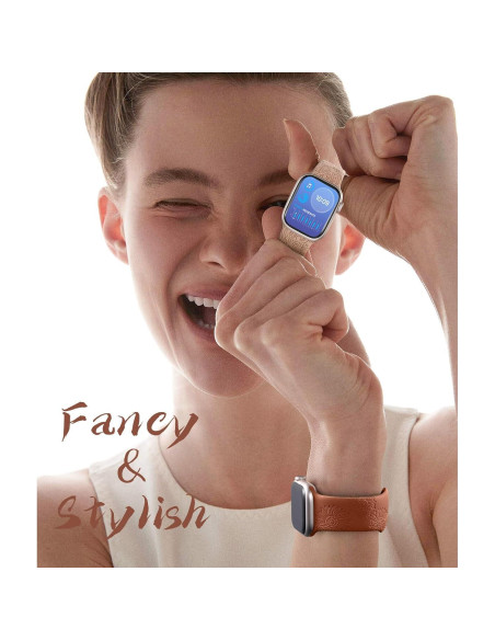 Banda Grabada Floral Odbeai para Apple Watch 38-49mm Mujeres Banda Grabada Floral Odbeai para Apple Watch 38-49mm Mujeres