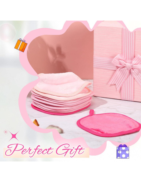 VitalCozy Paquete de 10 Toallas Desmaquillantes Reutilizables VitalCozy Paquete de 10 Toallas Desmaquillantes Reutilizables