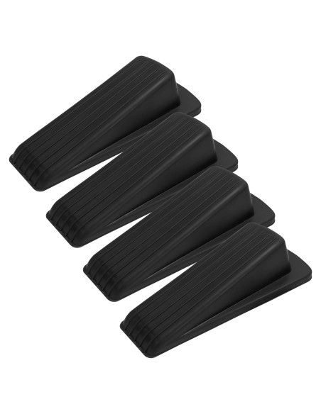 Tope de puerta de goma S&T INC. 4 unidades 12.2x5.6x3.3cm Tope de puerta de goma S&T INC. 4 unidades 12.2x5.6x3.3cm