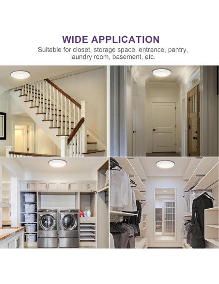 Luz de Techo LED Sofiton 14W 3000K con Sensor de Movimiento Luz de Techo LED Sofiton 14W 3000K con Sensor de Movimiento
