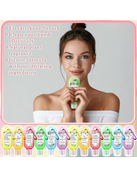 Paquete de 24 llaveros desinfectantes de manos 30 ml Sacubee Paquete de 24 llaveros desinfectantes de manos 30 ml Sacubee