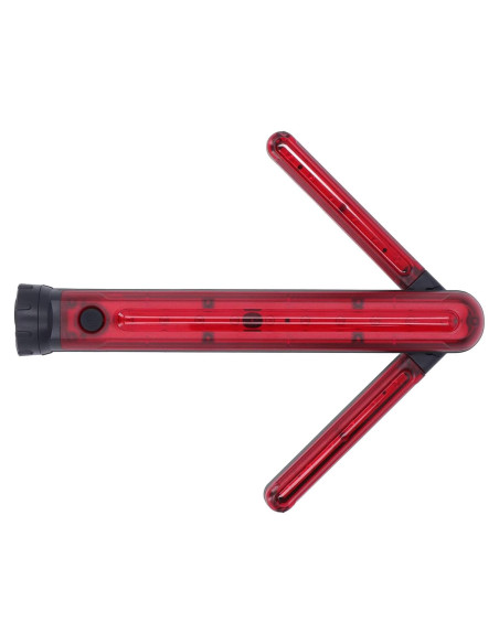 Baton de Seguridad Vial LED Focket con Luz Roja y Base Magnética Baton de Seguridad Vial LED Focket con Luz Roja y Base Magnética