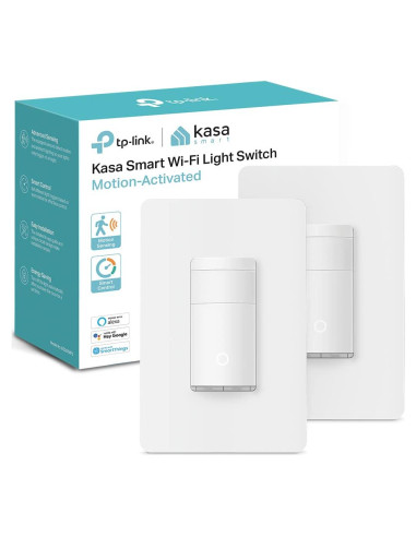 Interruptor Inteligente Kasa Smart KS200M con Sensor de Movimiento - Paquete de 2