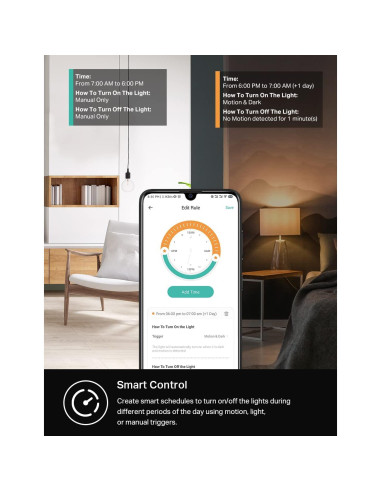 Interruptor Inteligente Kasa Smart KS200M con Sensor de Movimiento - Paquete de 2