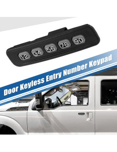Teclado de Entrada Sin Llave X AUTOHAUX para Ford 2005-2010 2