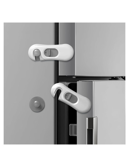 Cerraduras de Seguridad para Niños NiceTCU - 5 Pack con Adhesivo 3M Cerraduras de Seguridad para Niños NiceTCU - 5 Pack con Adhesivo 3M