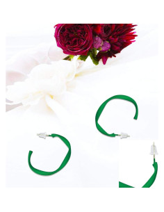 Respaldos de Aretes de Silicona TTSAM 300PCS Transparentes Suaves 2