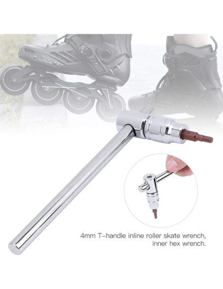 Llave Hexagonal T-Handle VBESTLIFE 15.5cm 4mm para Bicicletas Llave Hexagonal T-Handle VBESTLIFE 15.5cm 4mm para Bicicletas