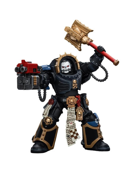 Figura de Acción JOYTOY Warhammer 40K Ultramarines Capellán Figura de Acción JOYTOY Warhammer 40K Ultramarines Capellán
