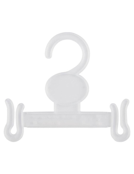 Perchas de Plástico Transparente SSWBasics para Sandalias - Paquete de 100 Perchas de Plástico Transparente SSWBasics para Sandalias - Paquete de 100