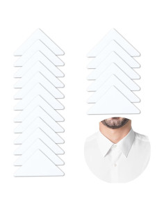100 Soportes para Cuello de Camisa Polo Maxqzin - Antideformación