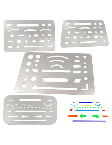 Escudo de Borrado KR. LIF - Plantillas de Precisión 4-Pack