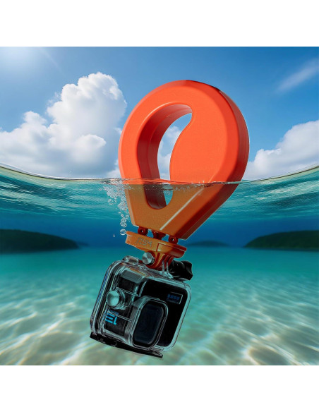 Agarre Flotante Impermeable HSU para GoPro y DJI Osmo Agarre Flotante Impermeable HSU para GoPro y DJI Osmo