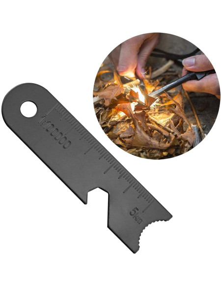 Raspador de Chispa 15PCS Cadupor para Supervivencia y Camping Raspador de Chispa 15PCS Cadupor para Supervivencia y Camping