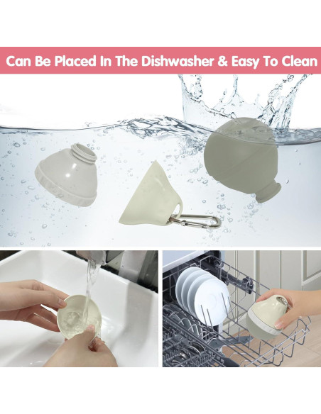 Botella de Agua para Perros DTOMCD 200ML Plegable Gris Botella de Agua para Perros DTOMCD 200ML Plegable Gris