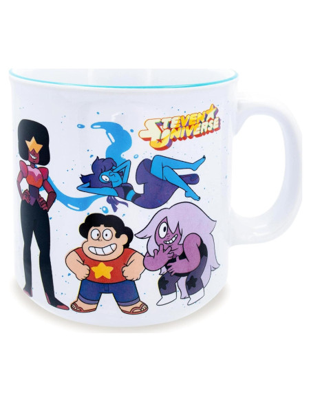 Taza Camper Cerámica Silver Buffalo Steven Universe 590 ml Taza Camper Cerámica Silver Buffalo Steven Universe 590 ml