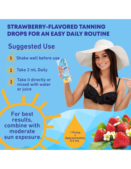Gotas de bronceado sin sol Optiwav 60 mL - Vegano y sin azúcar Gotas de bronceado sin sol Optiwav 60 mL - Vegano y sin azúcar