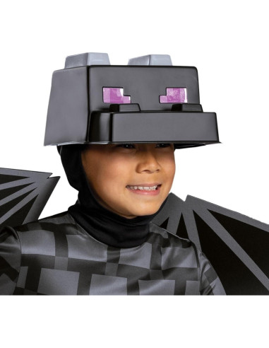 Disfraz de Dragón Ender Minecraft Disfraz Deluxe Niños S