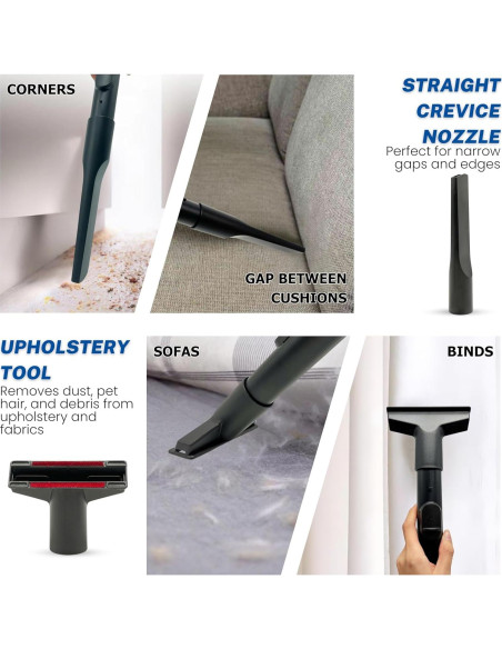 Accesorios de Aspiradora VACEXT para Miele C1 C2 C3 - 5 Piezas Accesorios de Aspiradora VACEXT para Miele C1 C2 C3 - 5 Piezas