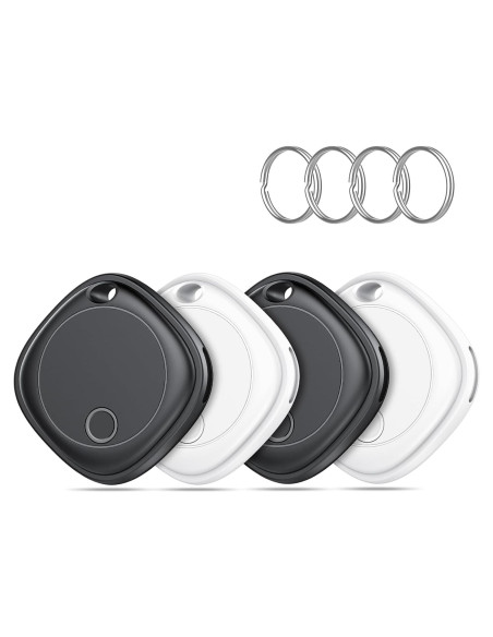 Etiquetas Air Tracker Ajblg - Paquete de 4, Bluetooth iOS Etiquetas Air Tracker Ajblg - Paquete de 4, Bluetooth iOS