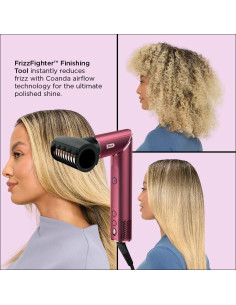 Secador y Multi-Estilizador Shark FlexStyle HD457CR, Cereza Negra 2