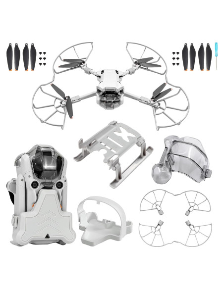Kit de Accesorios Craznick Mini 4 Pro: Hélices, Protectores y Más Kit de Accesorios Craznick Mini 4 Pro: Hélices, Protectores y Más
