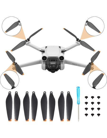 Kit de Accesorios Craznick Mini 4 Pro: Hélices, Protectores y Más Kit de Accesorios Craznick Mini 4 Pro: Hélices, Protectores y Más