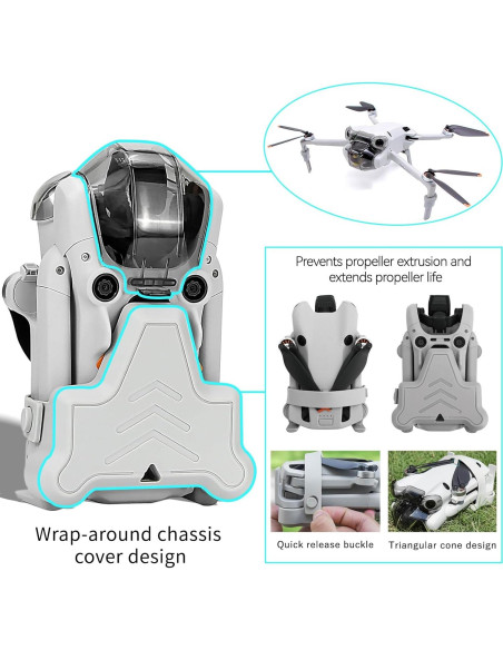 Kit de Accesorios Craznick Mini 4 Pro: Hélices, Protectores y Más Kit de Accesorios Craznick Mini 4 Pro: Hélices, Protectores y Más