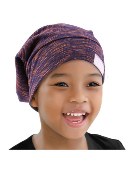 Gorro de Sueño para Niños ELIHAIR Rosa Violeta Ajustable Gorro de Sueño para Niños ELIHAIR Rosa Violeta Ajustable