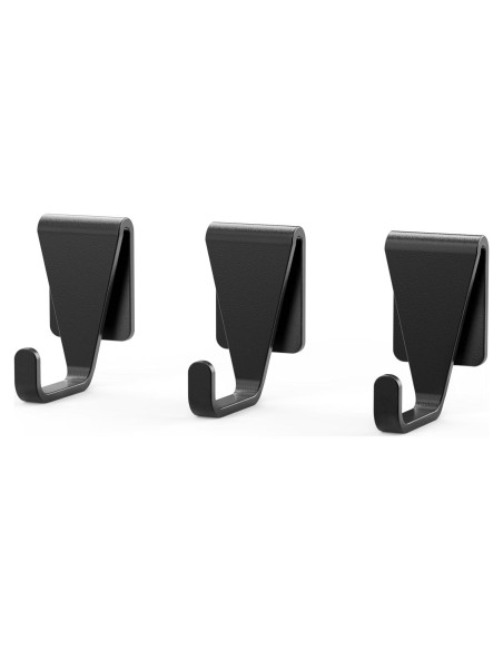 Ganchos para Parrillas Sirozi 3 Pack de Aluminio Negro Ganchos para Parrillas Sirozi 3 Pack de Aluminio Negro