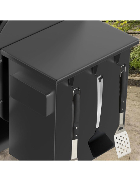 Ganchos para Parrillas Sirozi 3 Pack de Aluminio Negro Ganchos para Parrillas Sirozi 3 Pack de Aluminio Negro