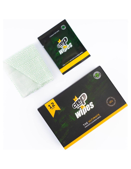 Toallitas de limpieza biodegradables Crep Protect - 12 unidades Toallitas de limpieza biodegradables Crep Protect - 12 unidades