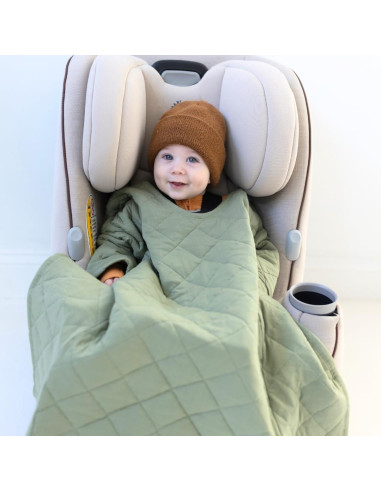 Manta de Asiento de Auto Buckle Me Baby - Acolchada y Suave
