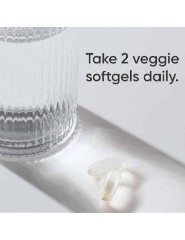 Omega-3 Vegano Sports Research 60 Cápsulas de Algas DHA EPA